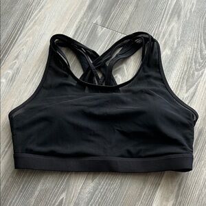 Fabletics Faye High Impact Black Sports Bra